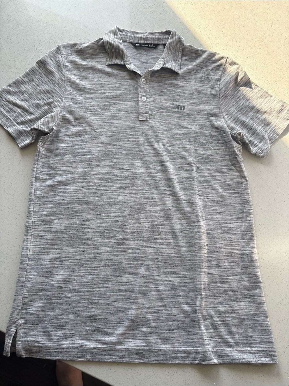 Men's Travis Matthew grey golf Polo Shirt